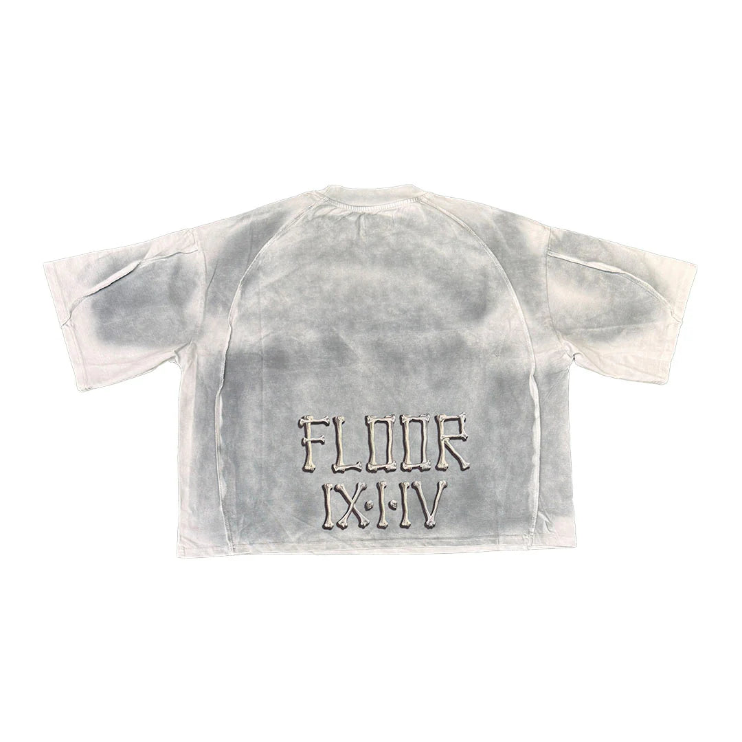 FLOOR 914 "Skull" Boxy T-Shirt