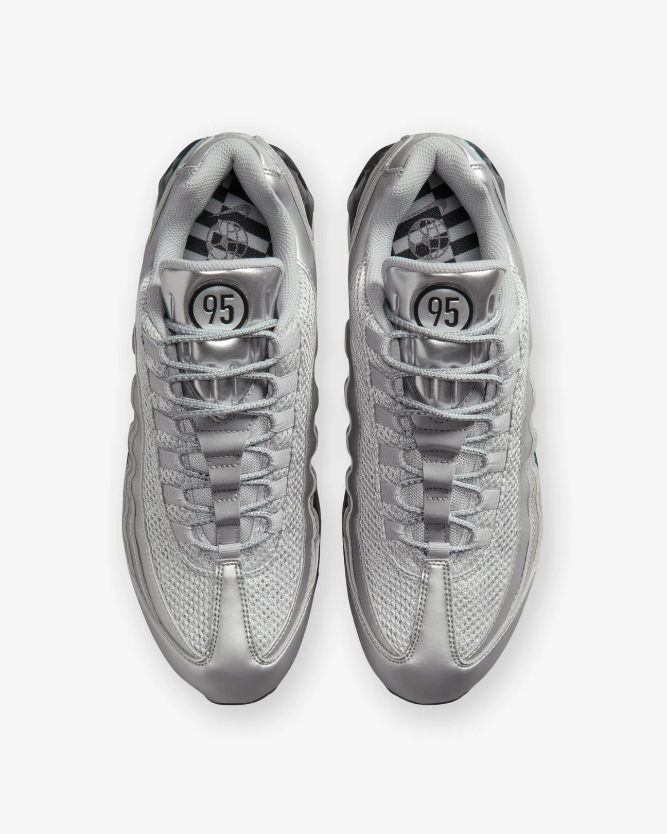 NIKE AIR MAX 95 - METALLIC SILVER/ BLACK