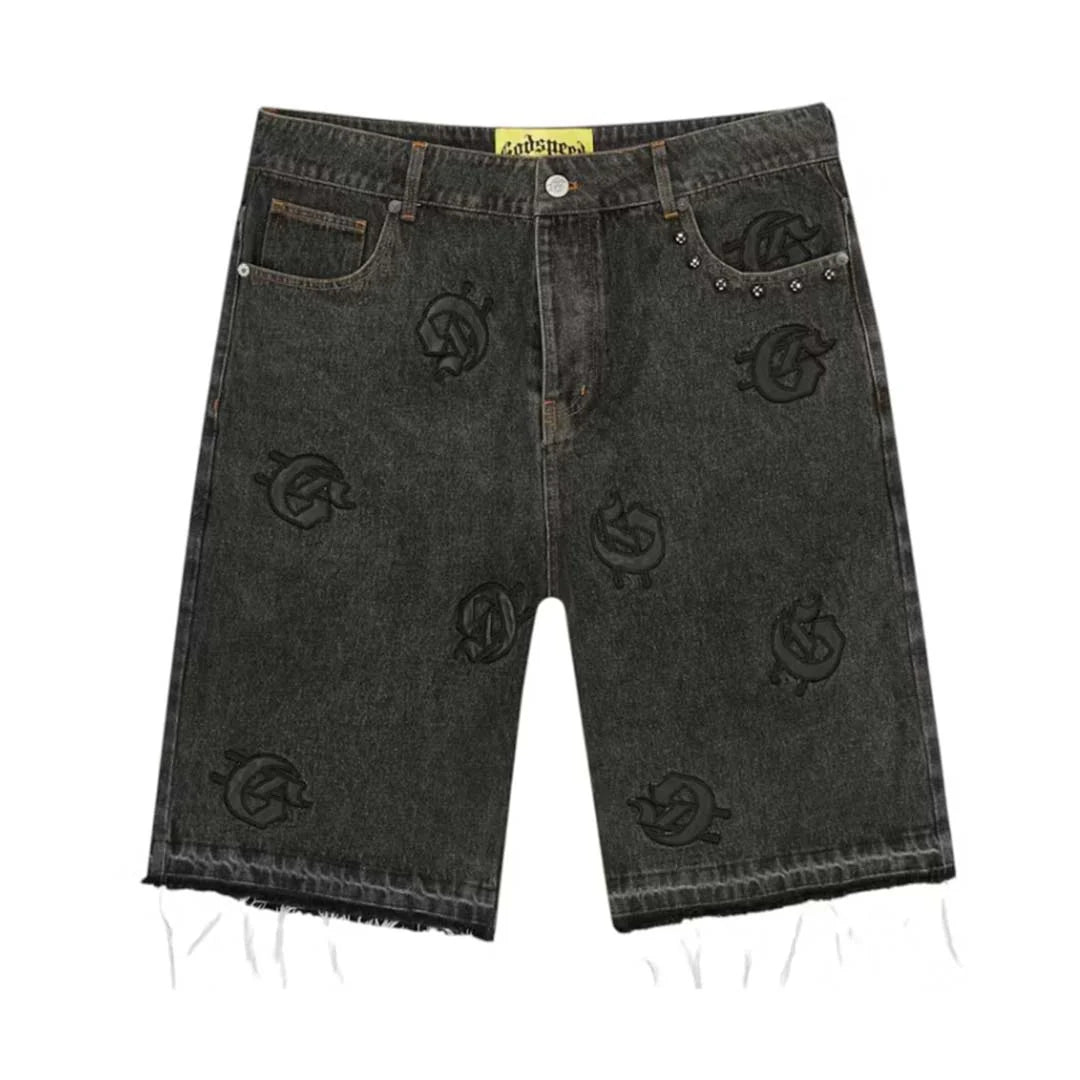 Godspeed Infinity Shorts Black wash