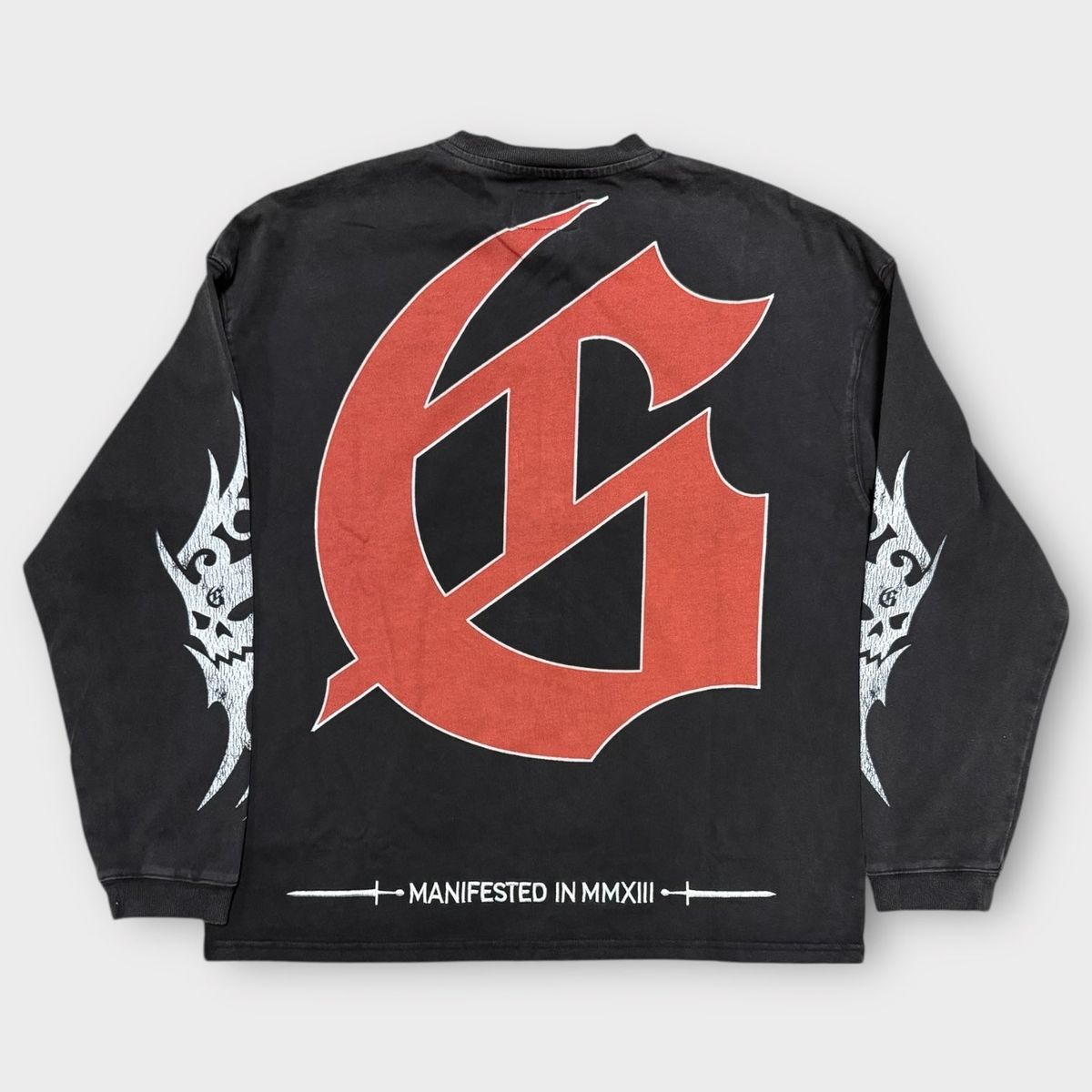 Godspeed Sea Sick LS T-Shirt (Black Wash)