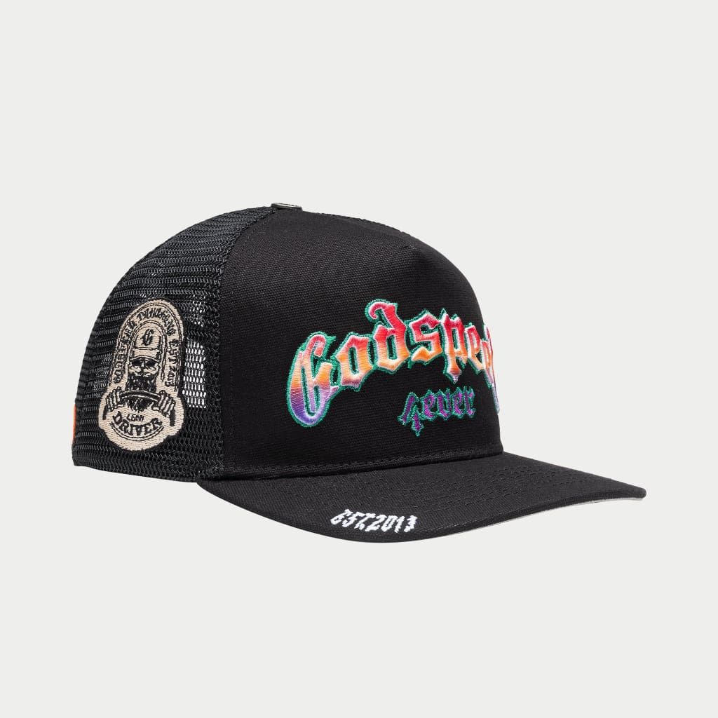 Godspeed Forever Trucker Gradient Hat (Hawaiian) BOOM