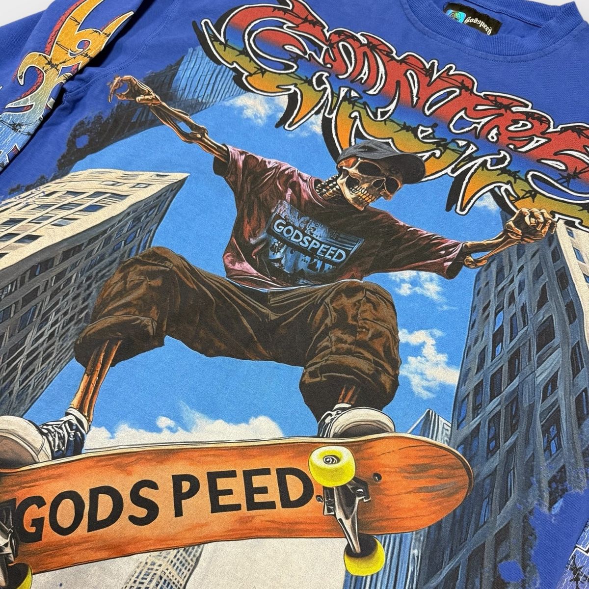Godspeed Ollie LS T-Shirt (Royal Blue)