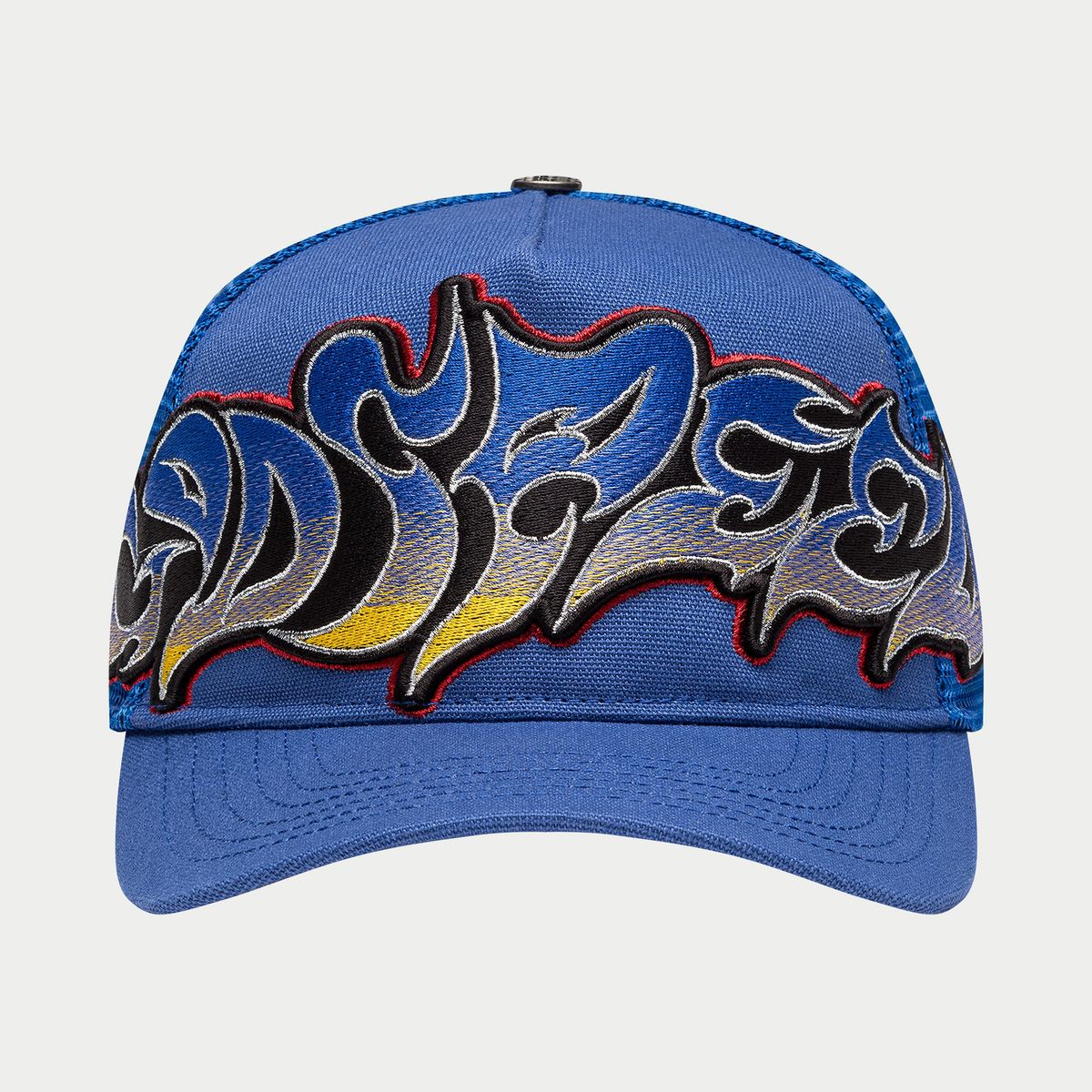 Godspeed Neo Trucker Hat (Blue/Yellow/Red)