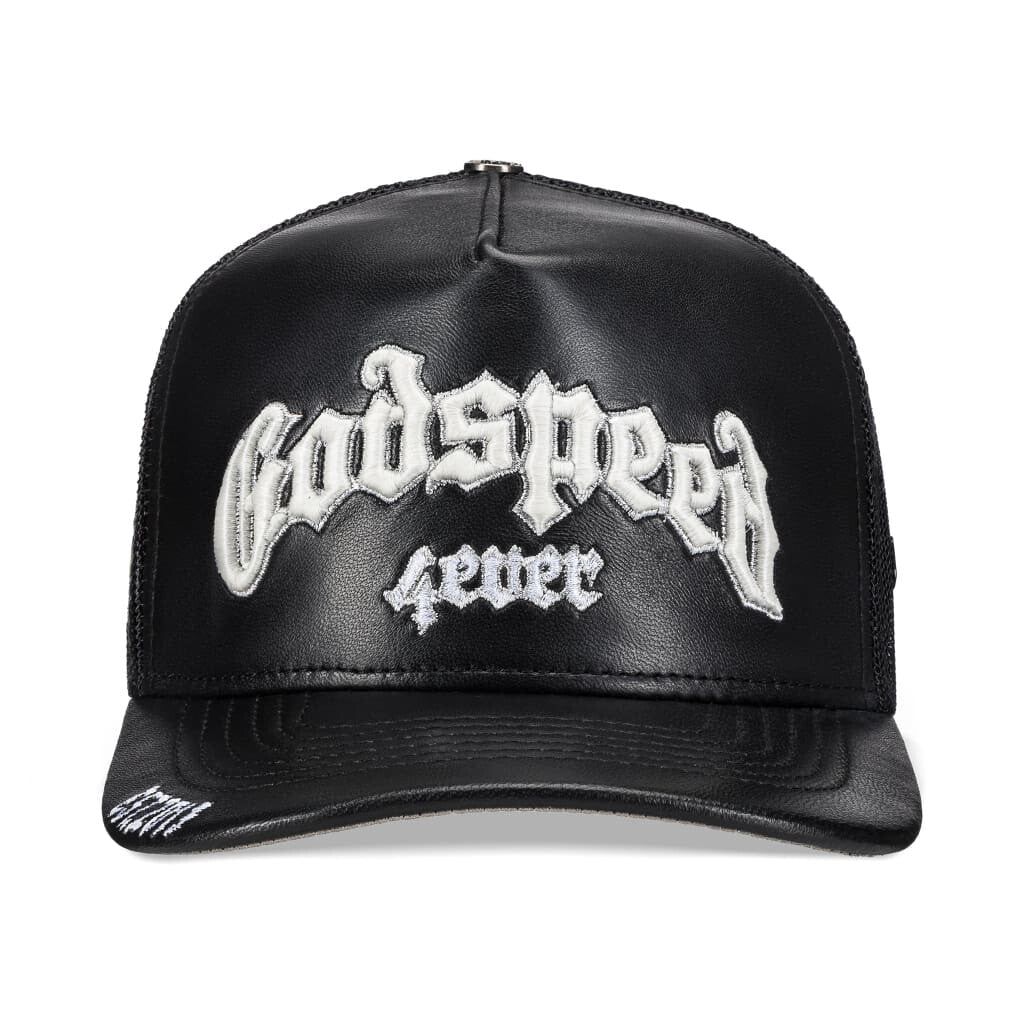 Godspeed FOREVER PREMIUM LEATHER TRUCKER HAT