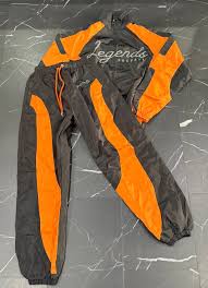 Legends Prevail Windbreaker Set Longsleeves Black / orange