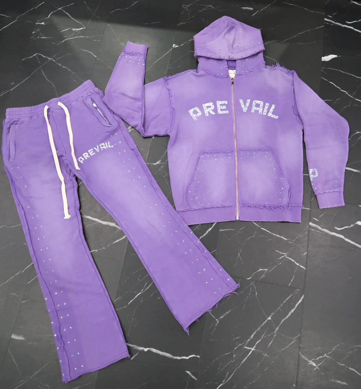 Legends Prevail Signature Rhinestone Set Purple