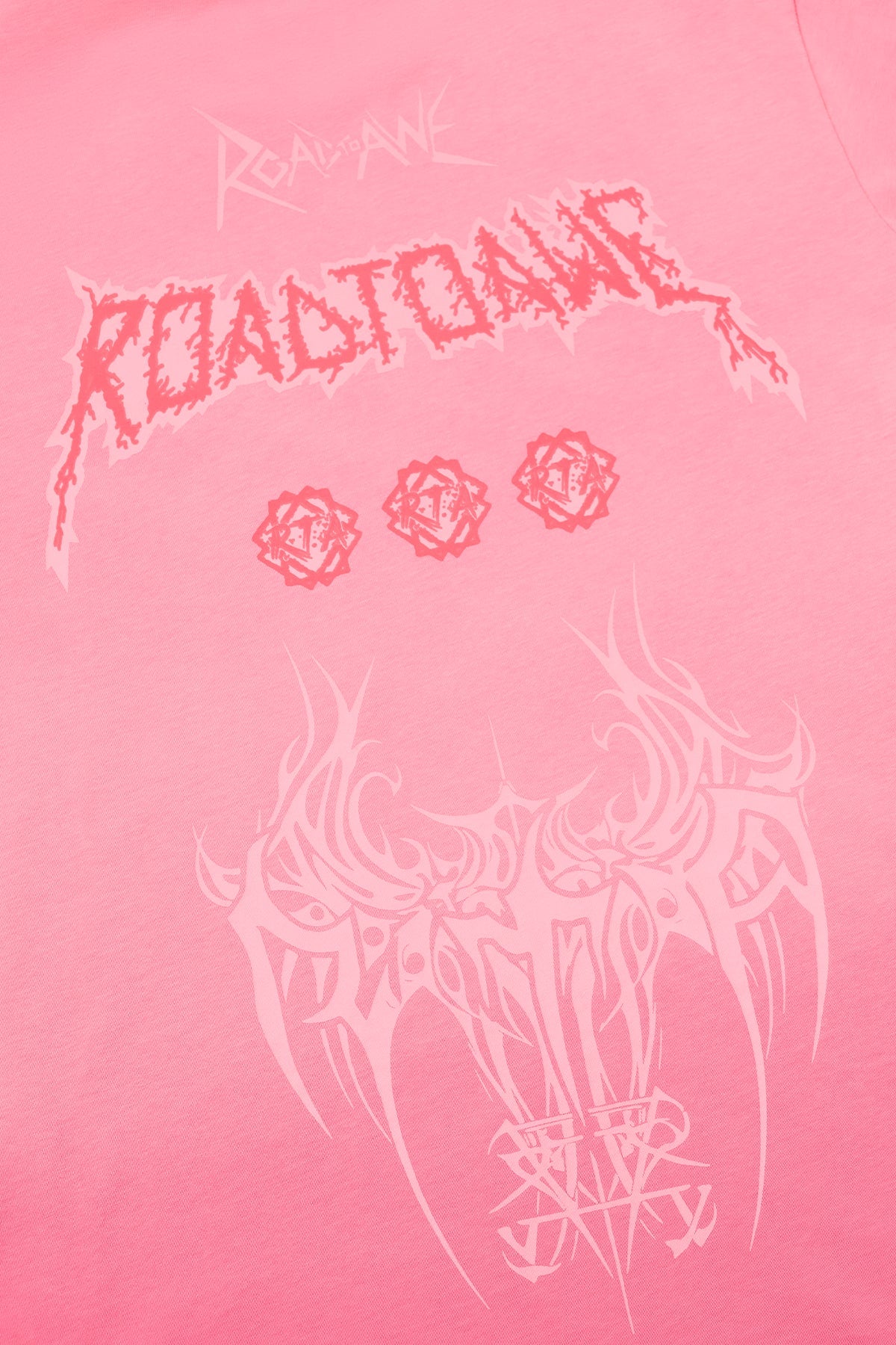 RTA LIAM SHORT SLEEVE TEE | PINK CYBER METAL