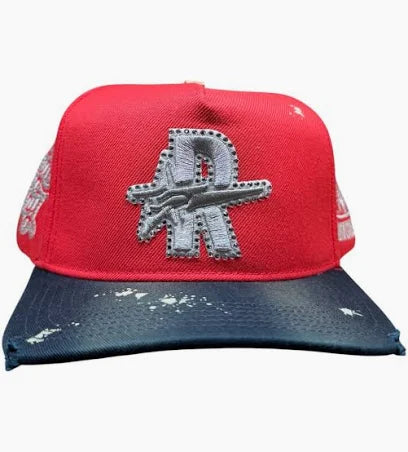 ROUGHPLAY CLOTHING Vintage Snapback at Gravity NYC Rerd/NVY/Silver