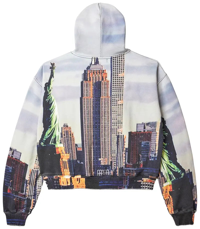 Vale Forever Skyline Zip Up Hoodie 'Nyskyline'