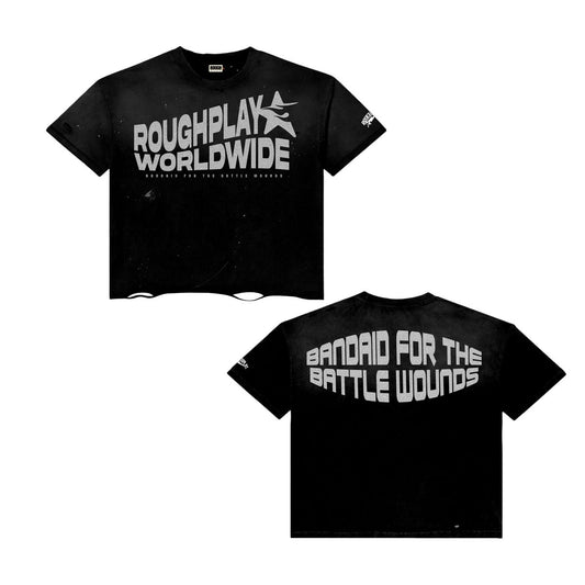 RoughPlay BLACK/SILVER T-SHIRT