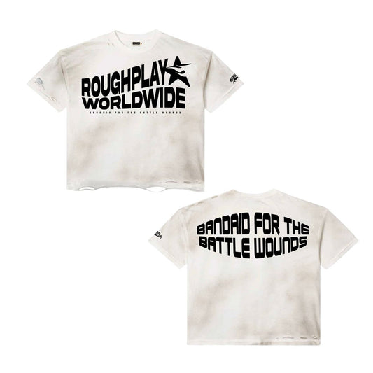 RoughPlay WHITE/BLACK T-SHIRT