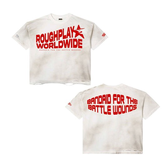 RoughPlay WHITE/ROYAL T-SHIRT