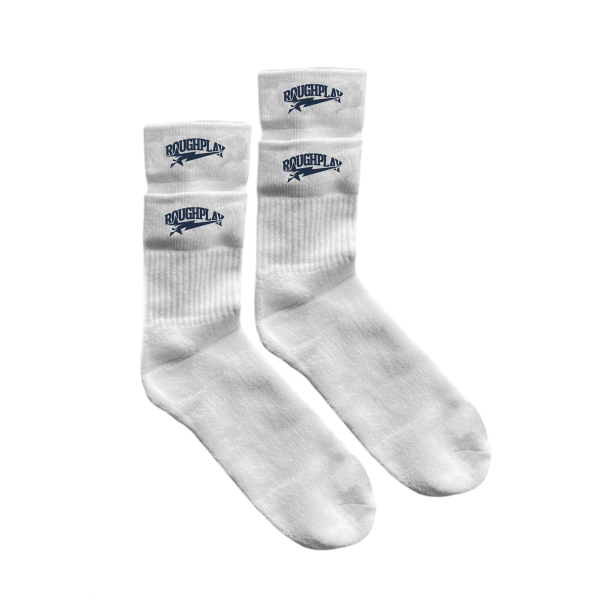 RoughPlay WHITE/NAVY SOCKS