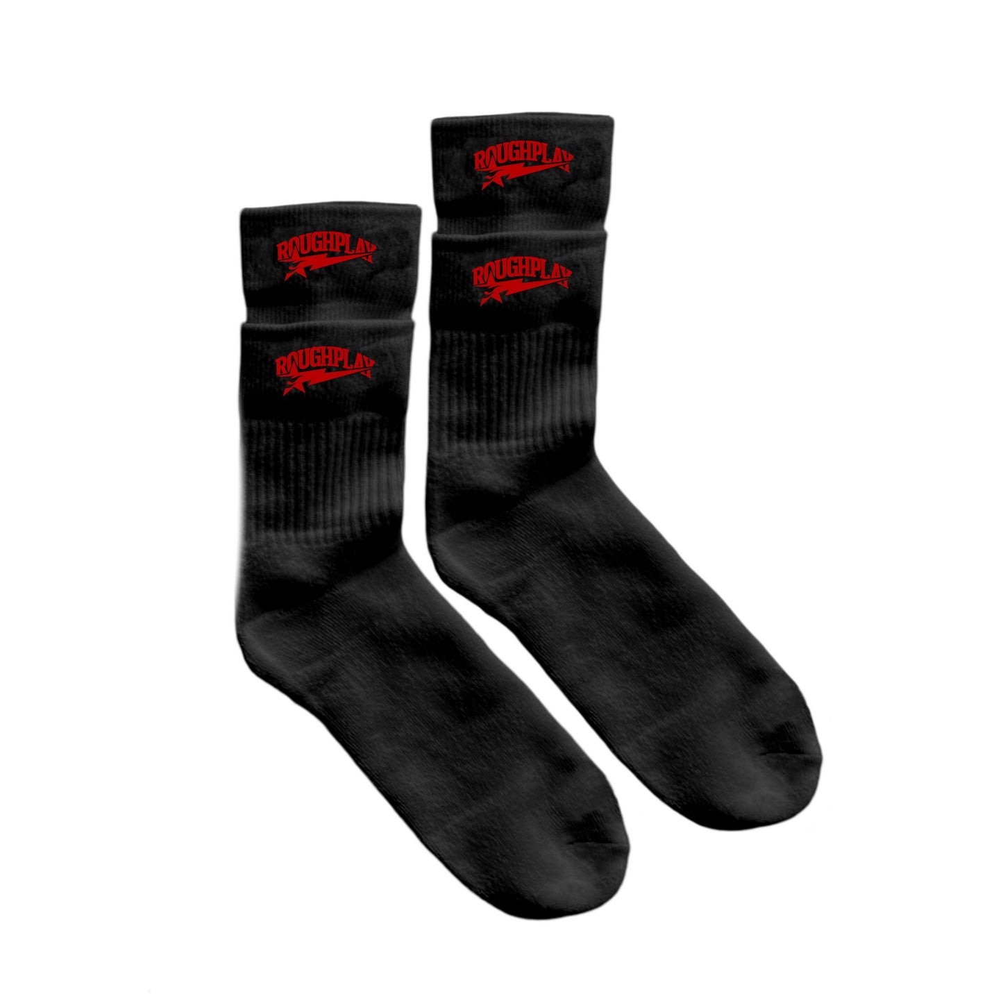 RoughPlay BLACK/RED SOCKS