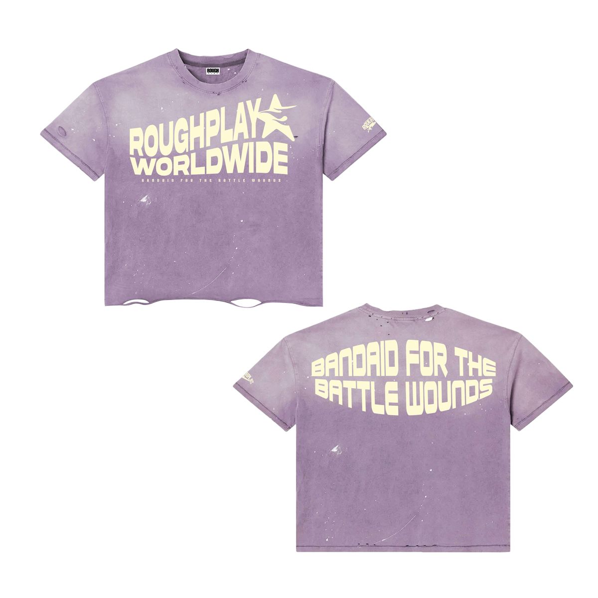 ROUGH PLAY LAVENDER KIDS T-SHIRT