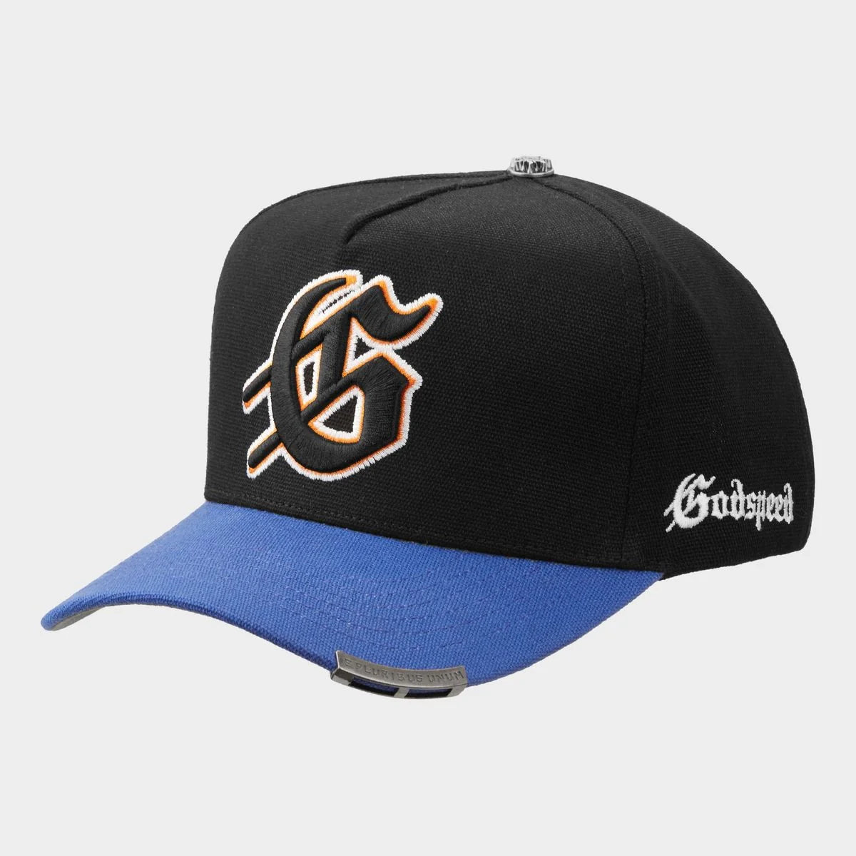 Godspeed Insignia Hat Black/Blue/Orange