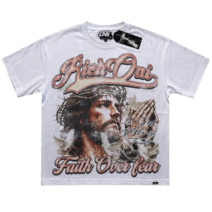 Rich Oni Eternal Bloom Tee (White)