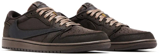 TRAVIS SCOTT X JORDAN 1 LOW OG SP 'VELVET BROWN'