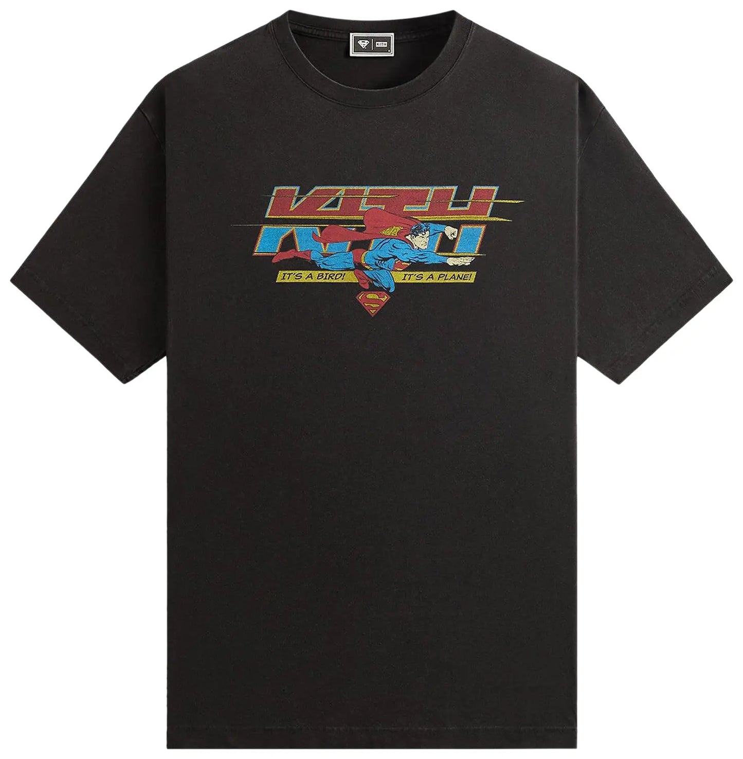 Kith x Superman It's A Bird Vintage Tee 'Black'