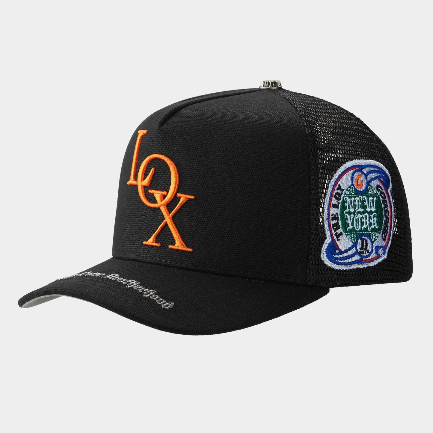 GODSPEED X The Legacy LOX Trucker Hat (Black/Orange)