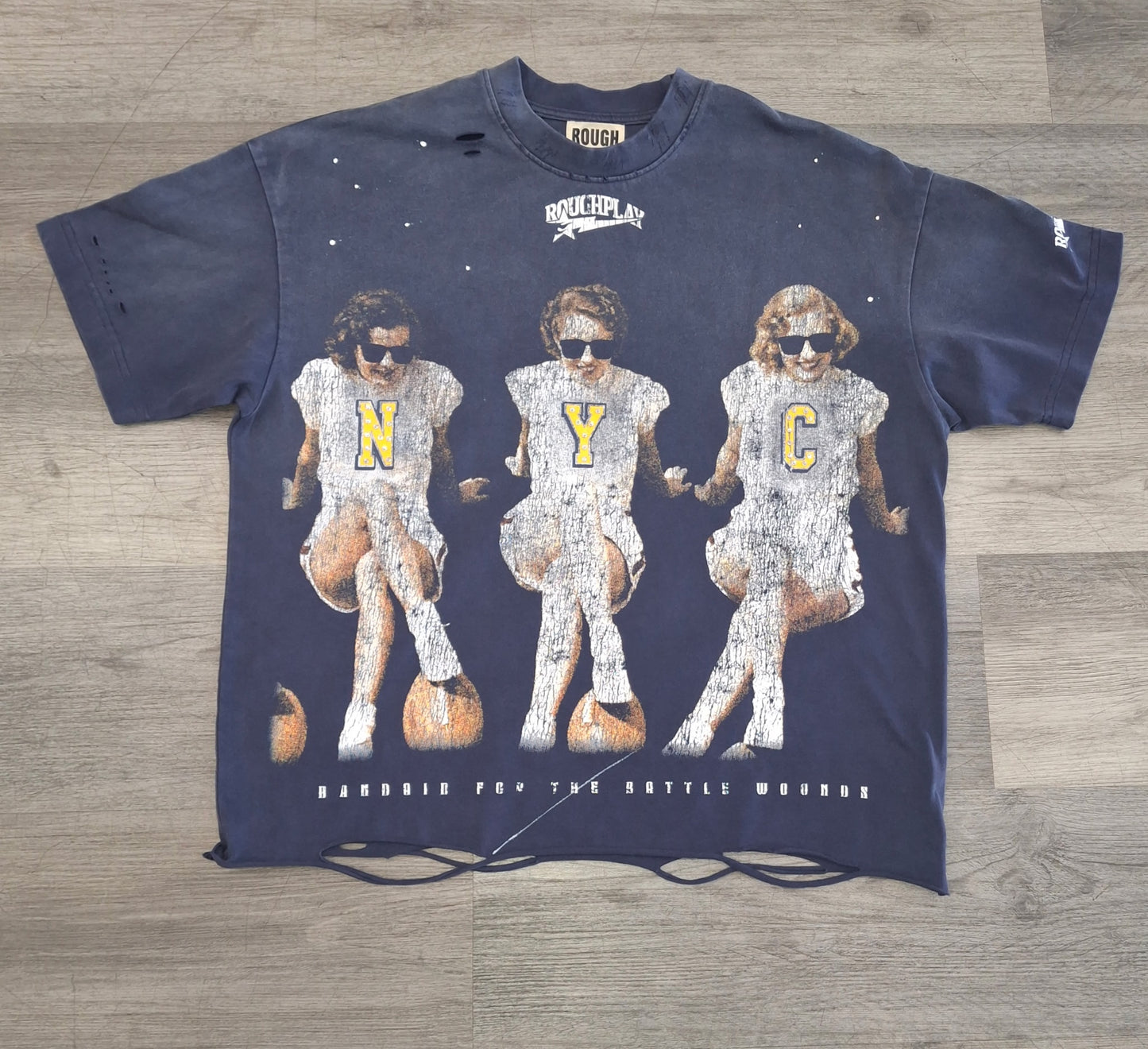 Rough Play NYC Navy T-shirt