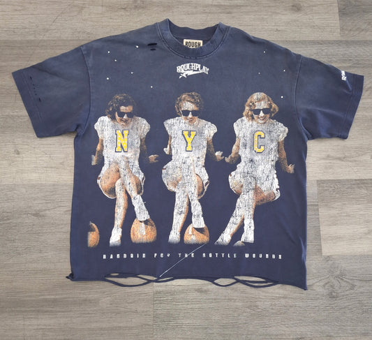 Rough Play NYC Navy T-shirt