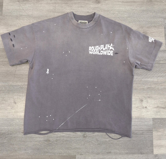 Rough Play Small Logo Vintage Grey/White