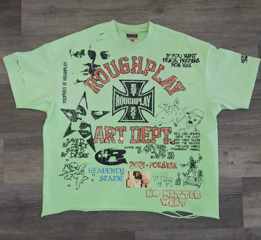 Rough Play Art Dept Green T-shirt