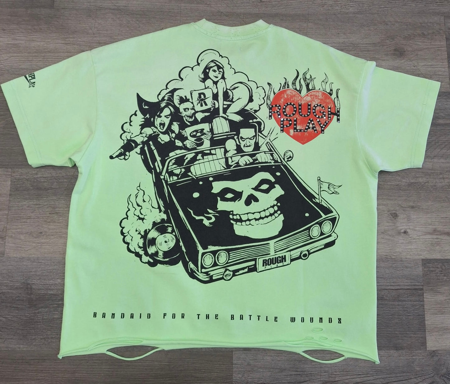 Rough Play Art Dept Green T-shirt
