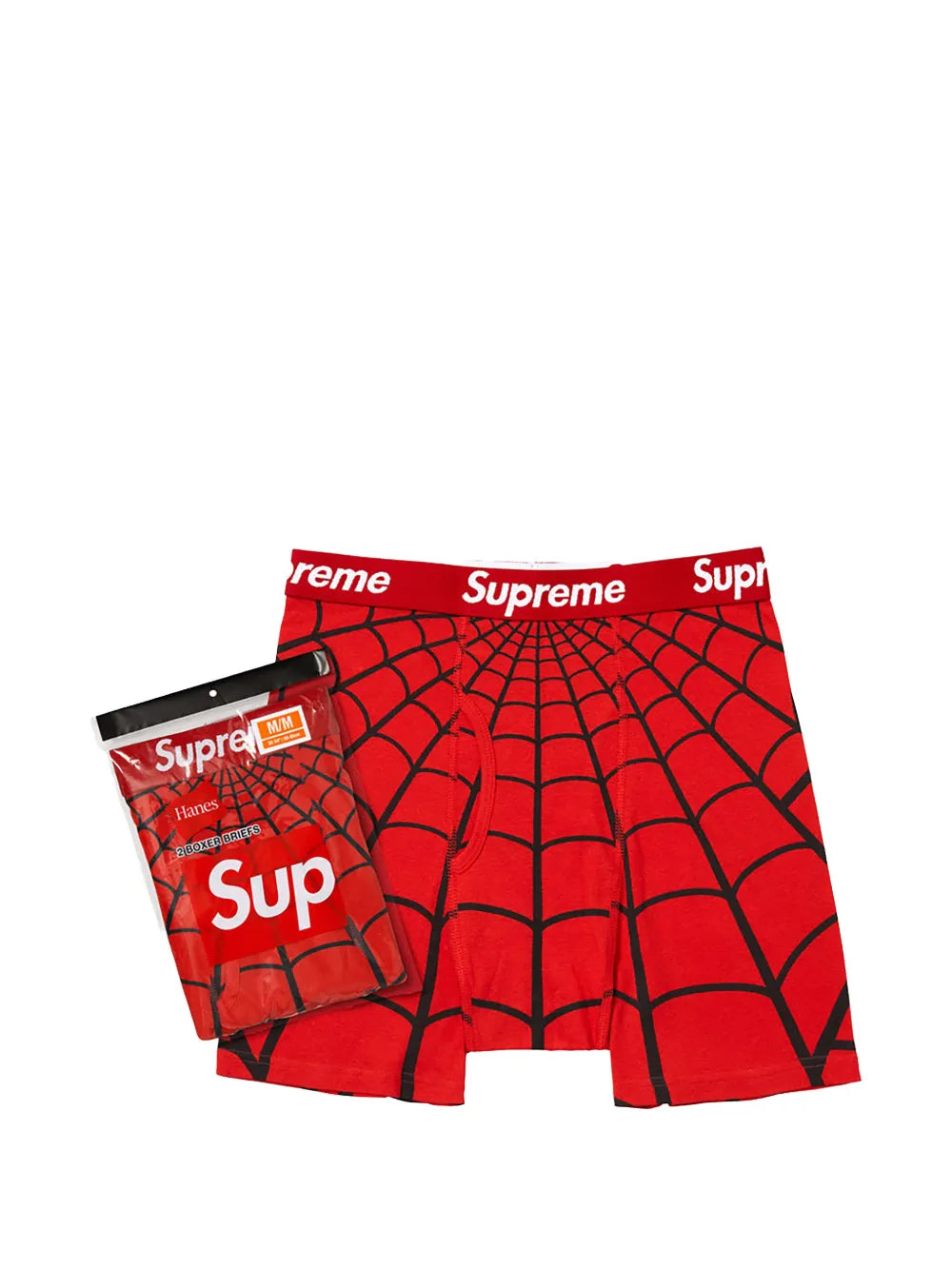 Supreme Spider-man red boxers