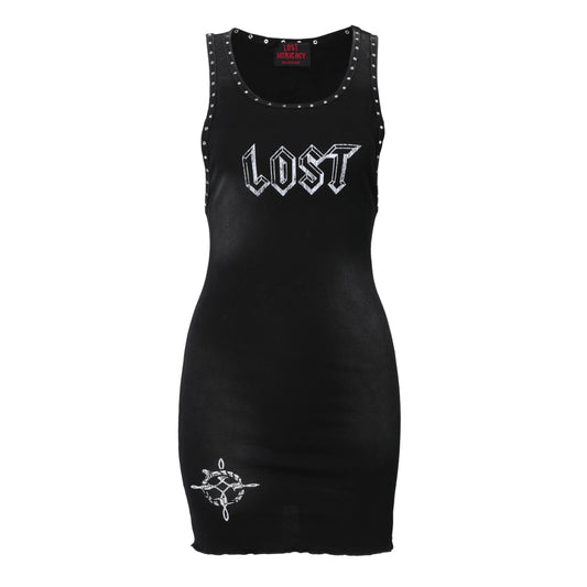 Lost Intricacy Black Icon Dress