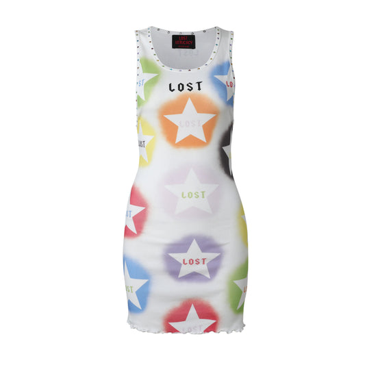 Lost Intricacy Colorful Starfall Dress