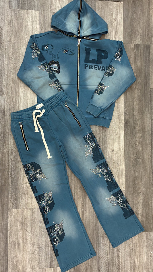 Legends Prevail No Fear Sweatsuit (BLUE)