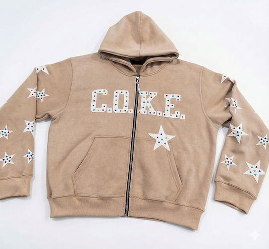 Coke Boys Stars × Multicolor Rhinestones