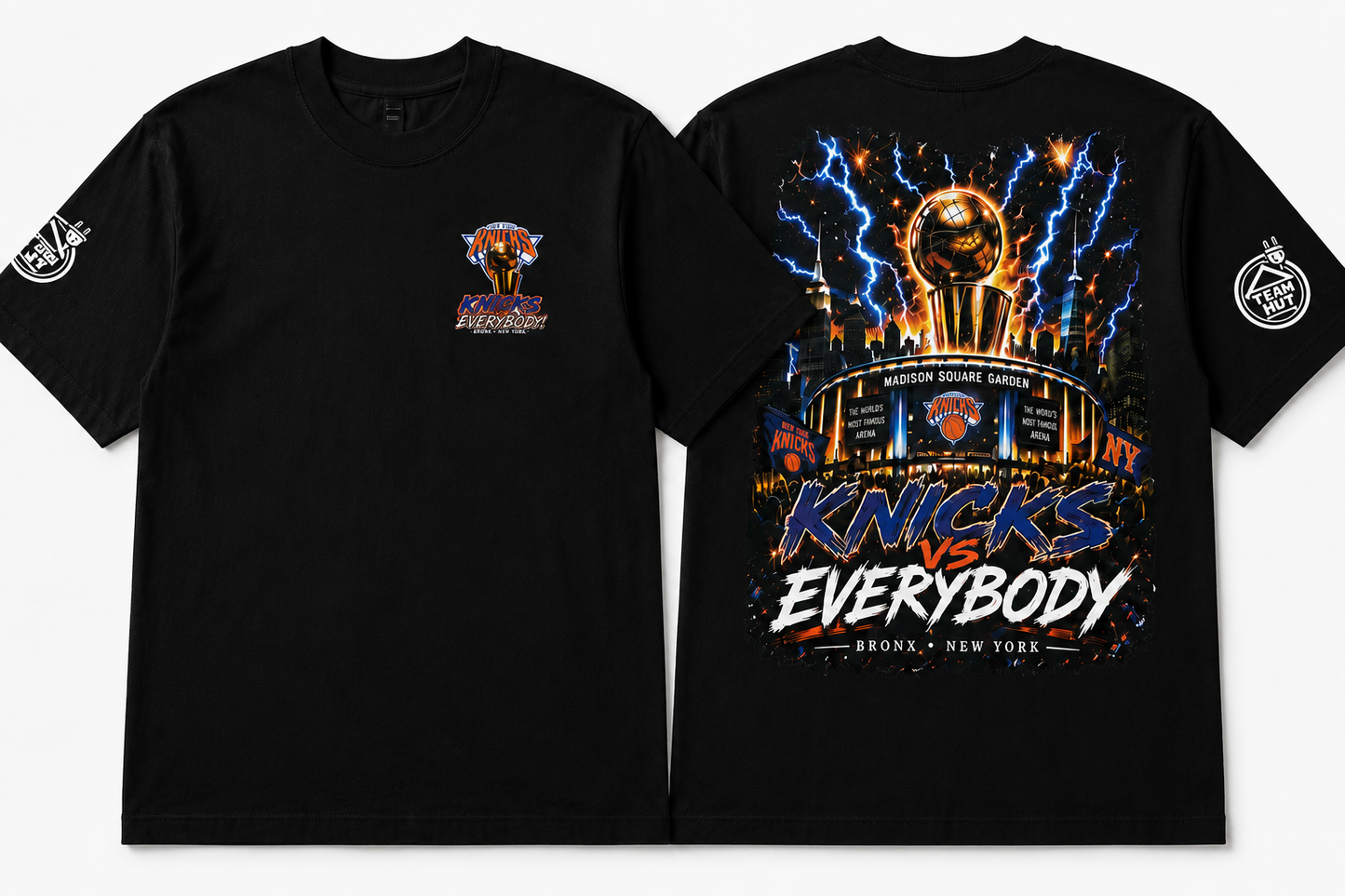Knicks Vs. Everybody Tee- Finals Edition Black
