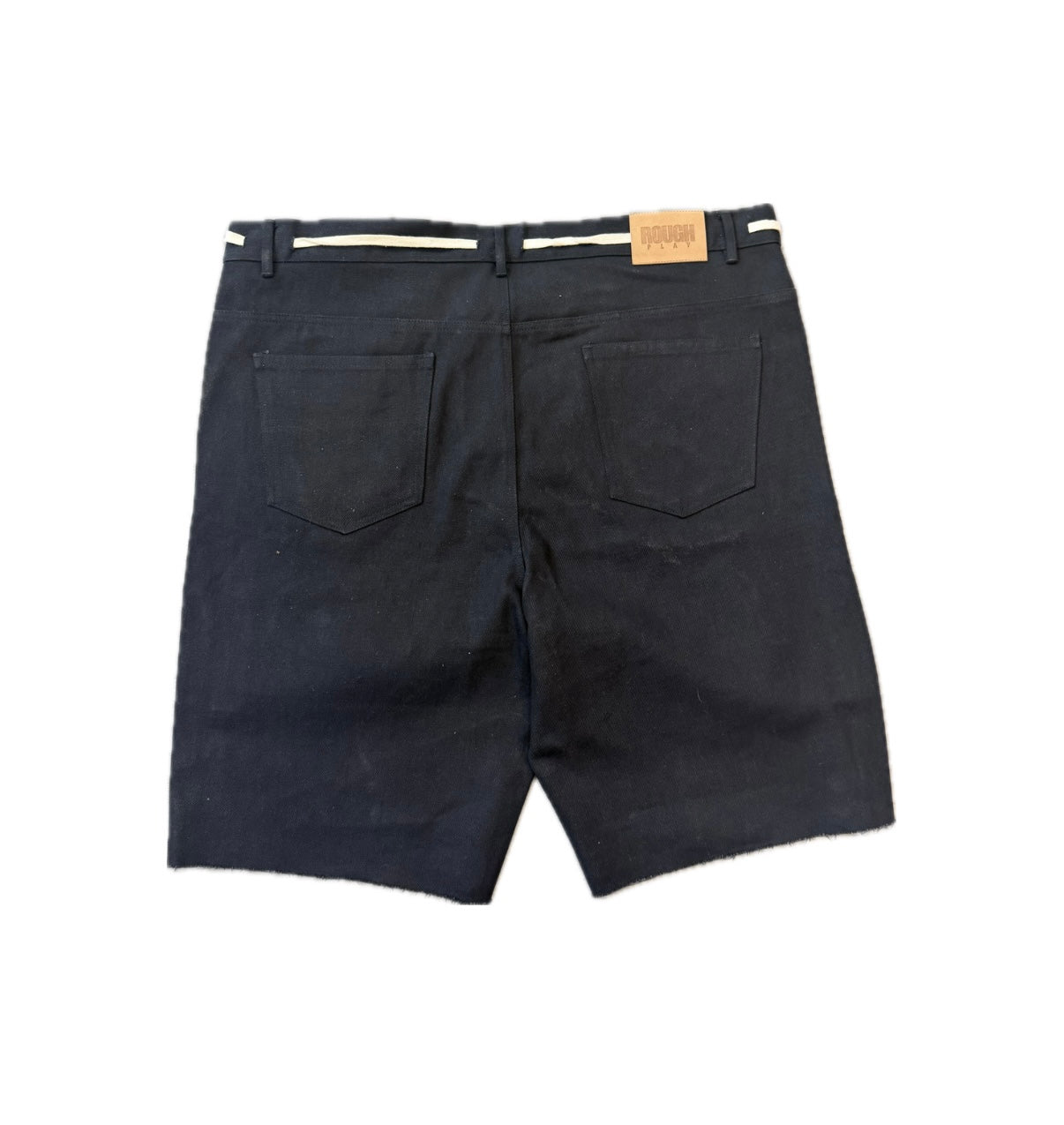 ROUGHPLAY DENIM SHORTS Black