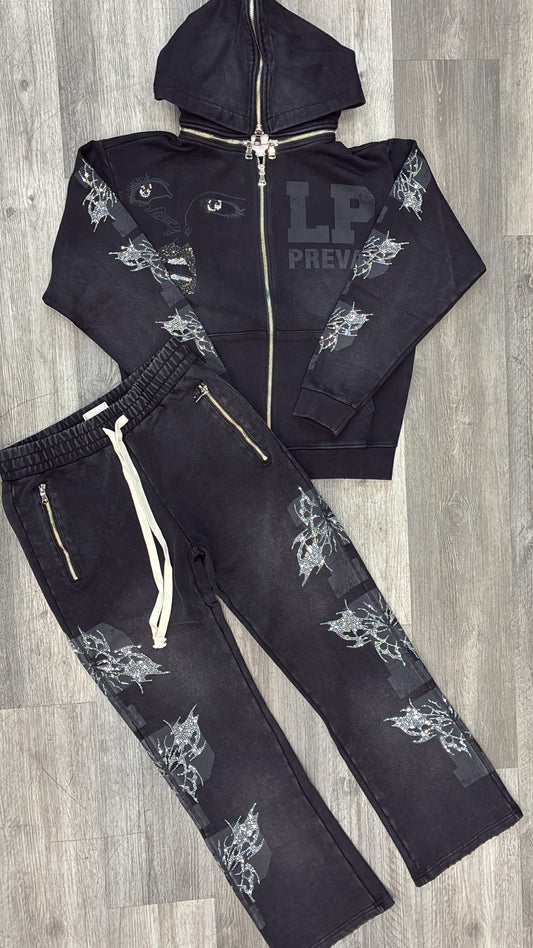 Legends Prevail No Fear Sweatsuit (BLK)