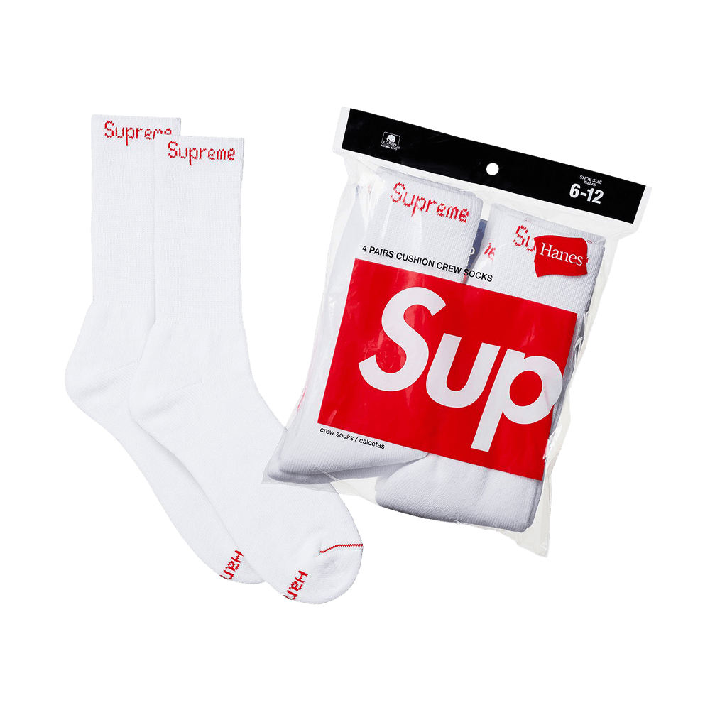 Supreme socks white