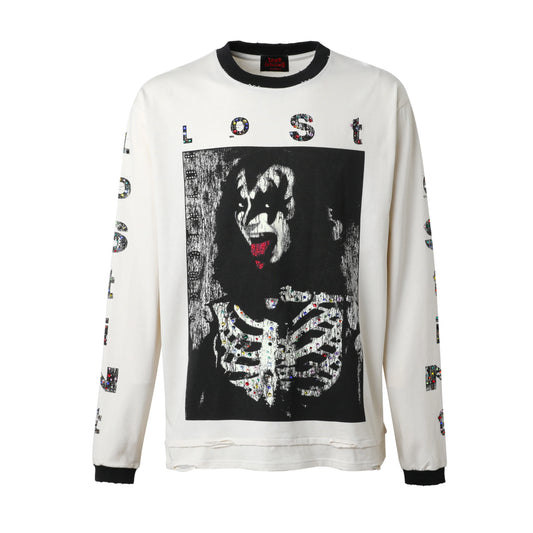 Lost White Kiss of Monroe Longsleeve