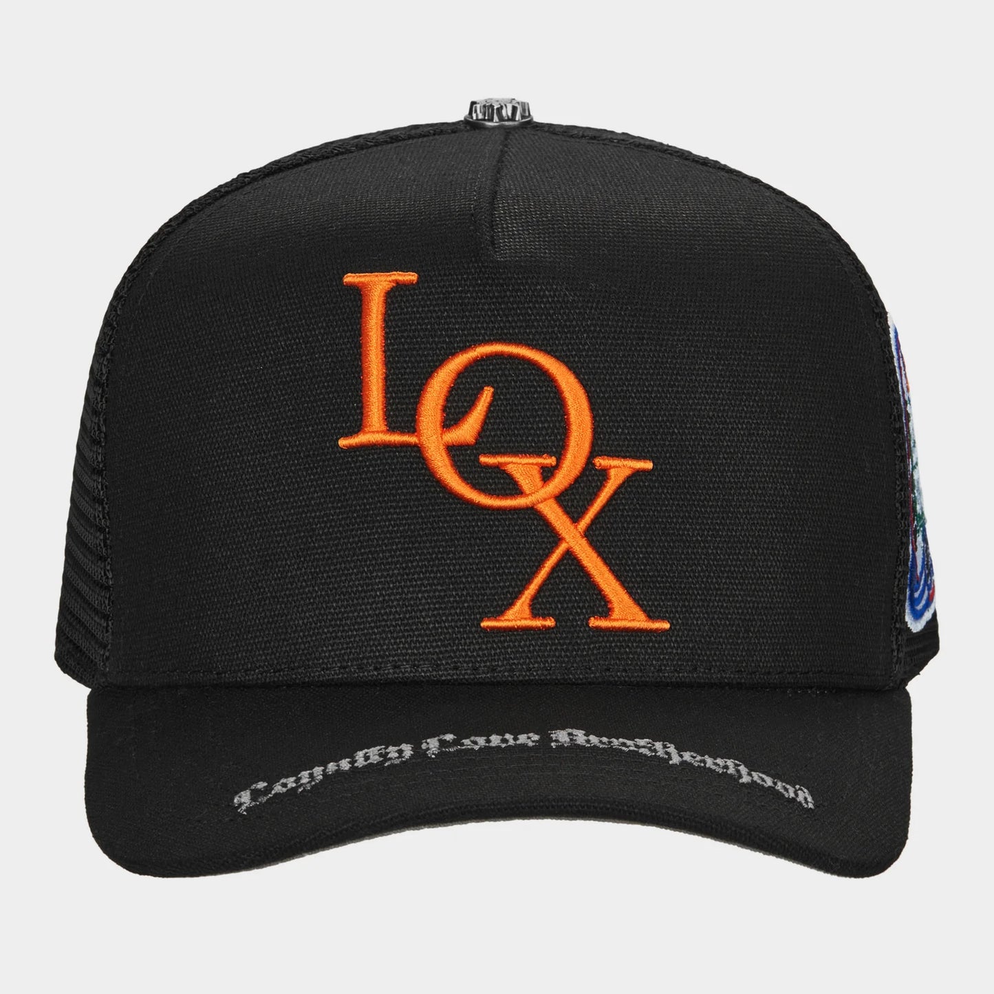 GODSPEED X The Legacy LOX Trucker Hat (Black/Orange)