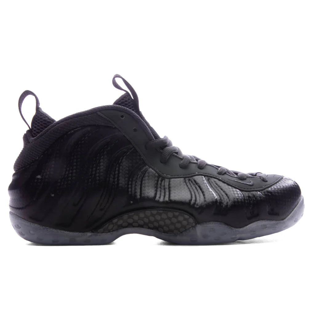 NIKE AIR FOAMPOSITE ONE 'CARBON FIBER' - BLACK/BLACK/DARK SMOKE GREY