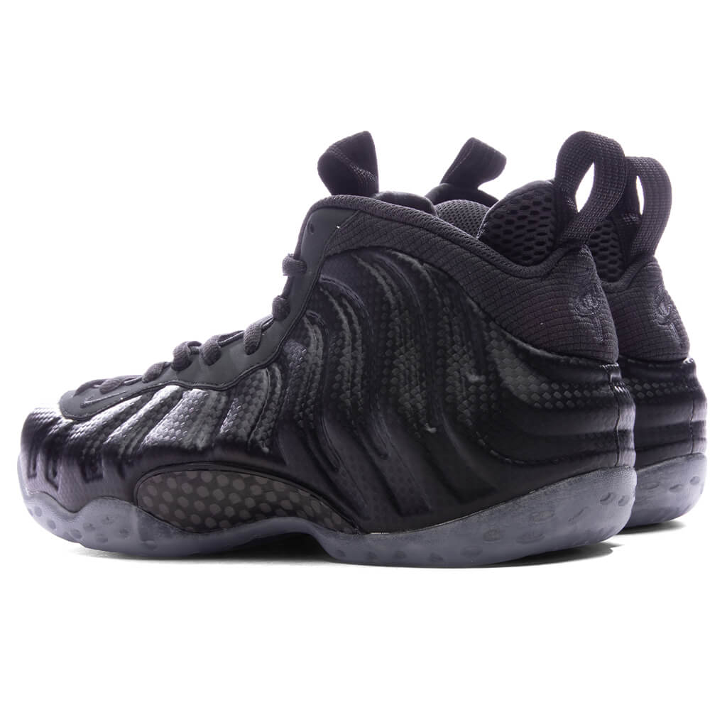 NIKE AIR FOAMPOSITE ONE 'CARBON FIBER' - BLACK/BLACK/DARK SMOKE GREY