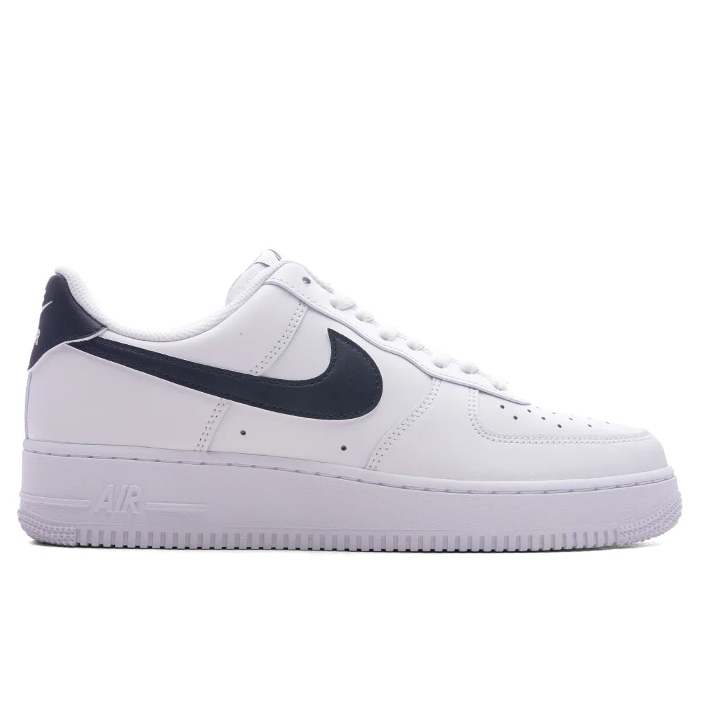 NIKE AIR FORCE 1 '07 - WHITE/COLLEGE NAVY