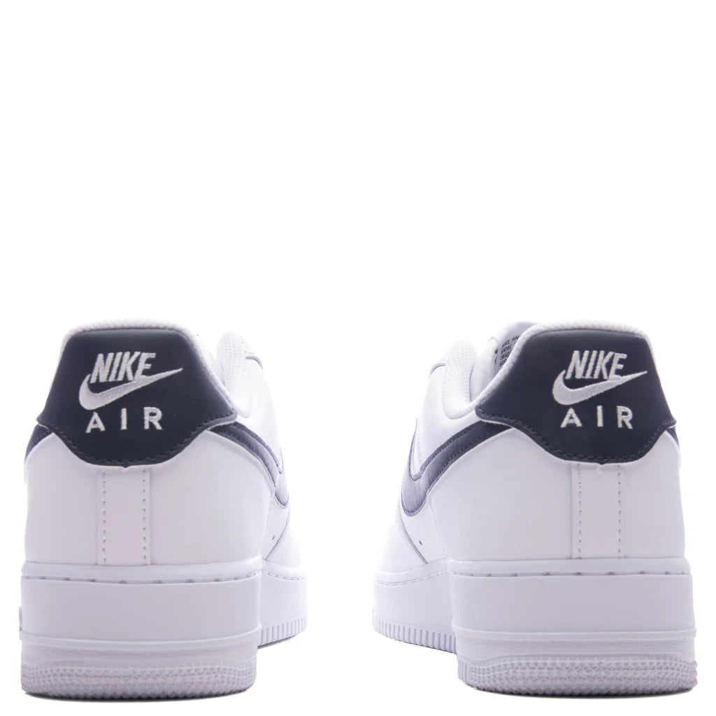 NIKE AIR FORCE 1 '07 - WHITE/COLLEGE NAVY