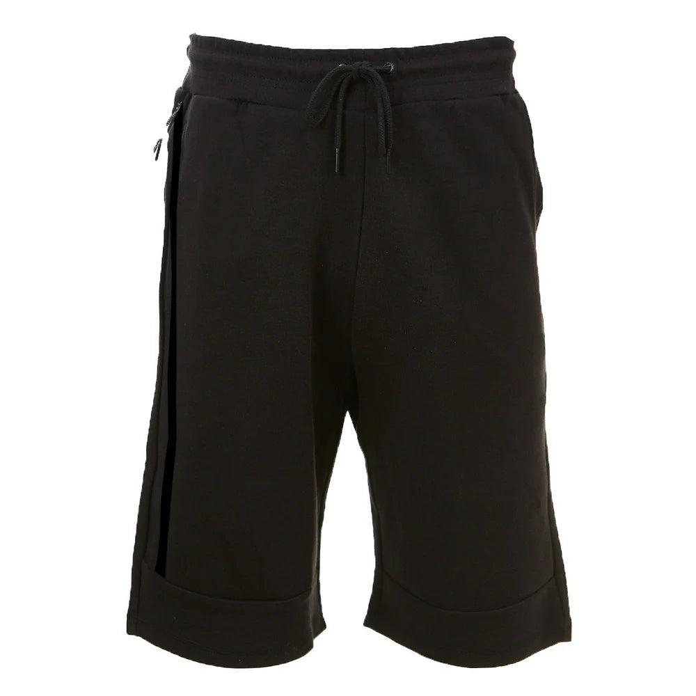 Rich Cotton Jogger Shorts Black