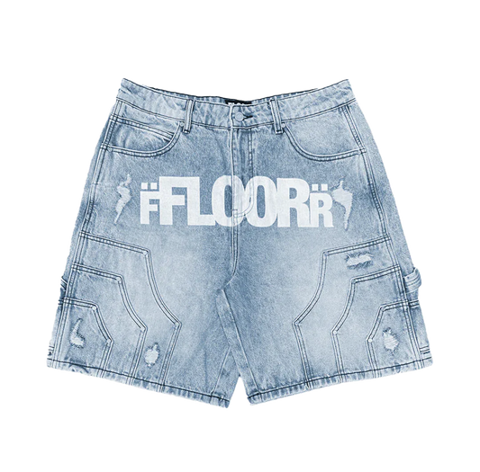 Floor 914 BLUE WASH UNIFORM JORTS