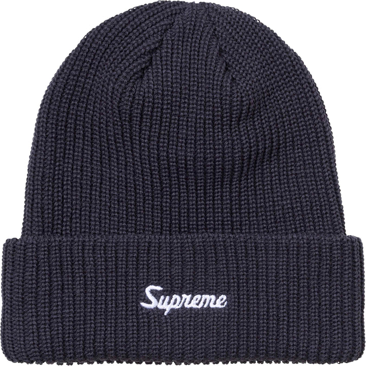 Supreme Loose Gauge Beanie navy