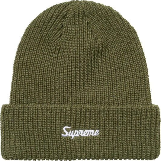 Supreme Loose Gauge Beanie olive