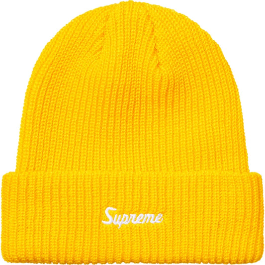 Supreme Loose Gauge Beanie yellow