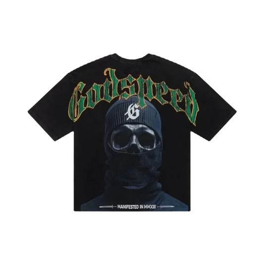 GODSPEED Balaclava Szn T-Shirt (Black Wash)